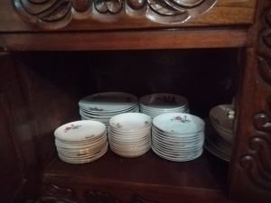 Vajilla Vintage De Porcelana Japonesa Fina Para 12 Personas. 111 Piezas Totales Precio 7800 Foto3